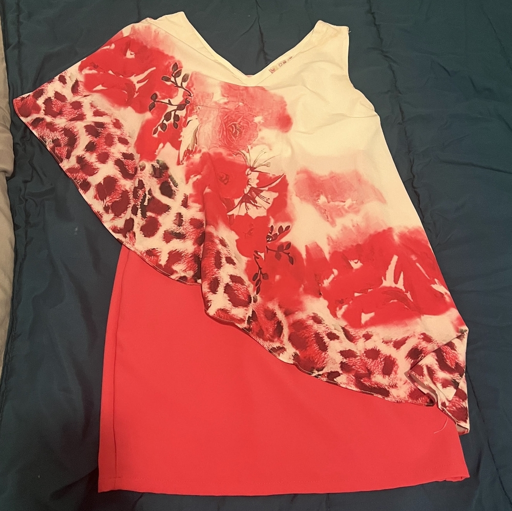 Cape like dress